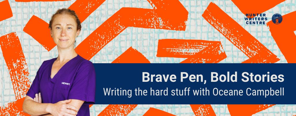 “Brave Pen. Bold Stories. Writing the hard stuff with Oceane Campbell"