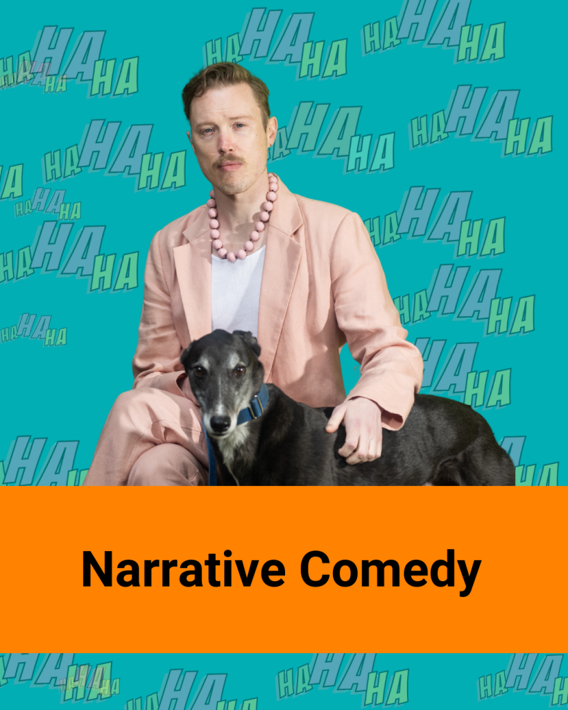 "Narrative Comedy. Make stories funny with Patrick Lenton"