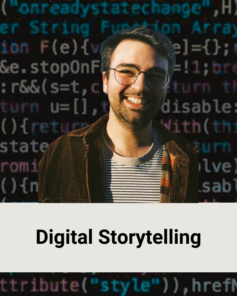 "Digital Storytelling. Online storycraft with Rory Green"