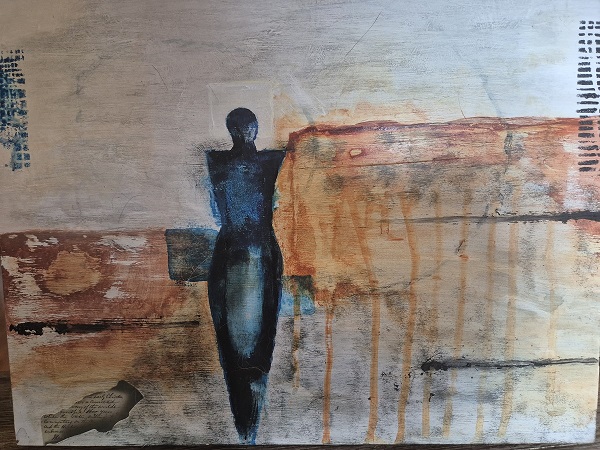 Artwork by Maria Barnes. Title: Simple Self