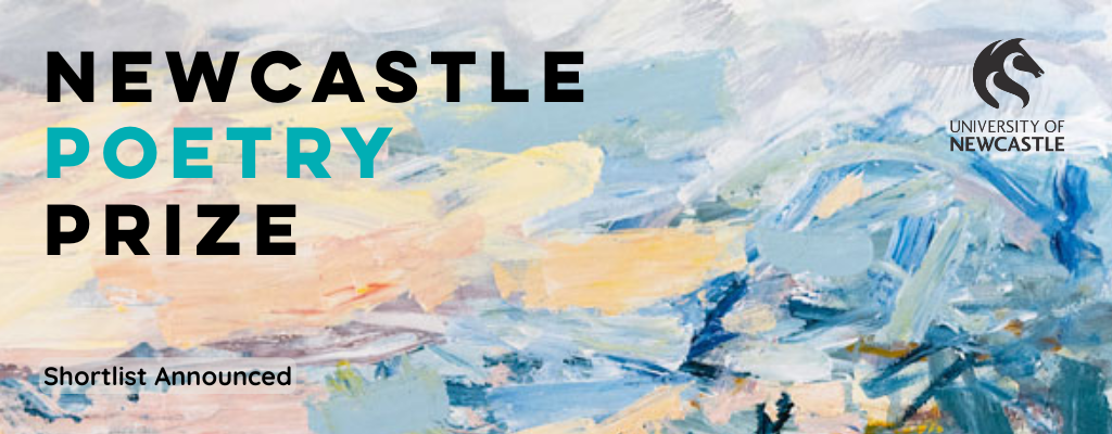 Newcastle Poetry Prize Shortlist Announcement. Artwrok detail by Belinda Street