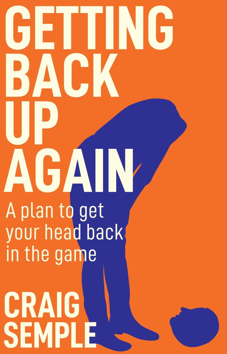 Book cover for Getting back up again by Craig Semple