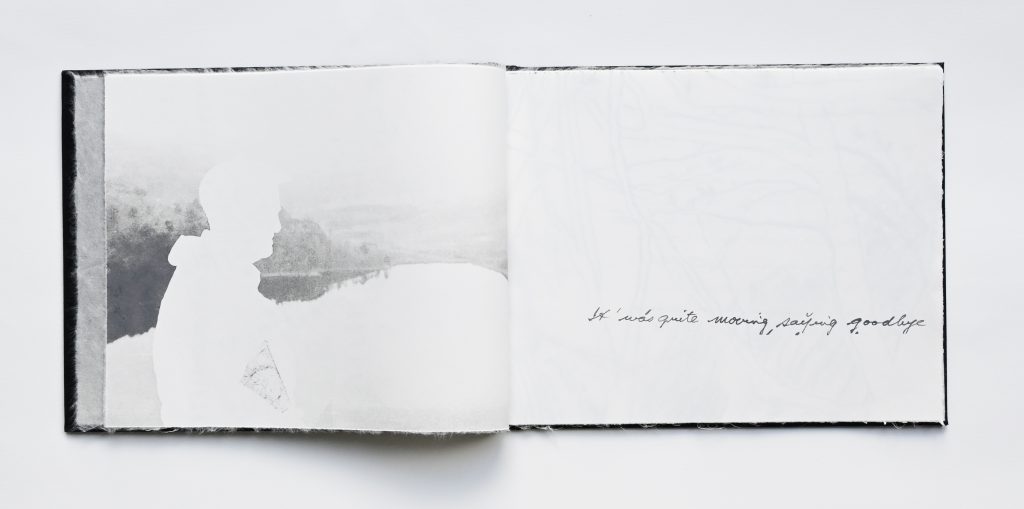 'In a way I try to live my life by these small words' by Danielle Creenaune.